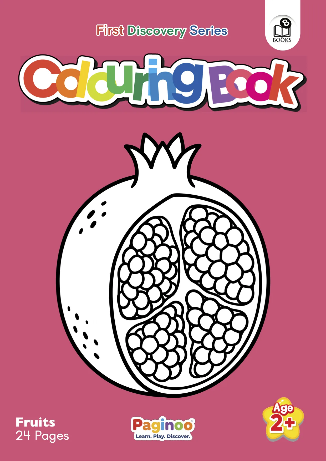 FDS Fruits Colouring Book Front Cover