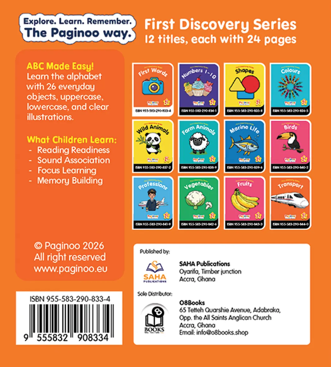 First Words Back Cover