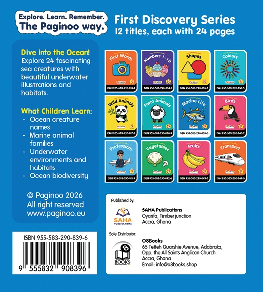 FDS Marine Life Back Cover