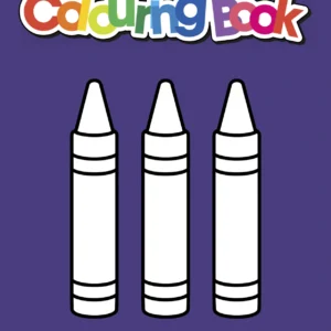 FDS Numbers Colouring Book Front Cover