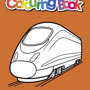 FDS Transport Colouring Book Front Cover