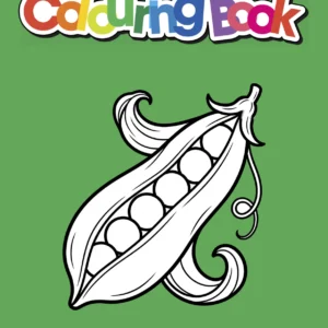 FDS Vegetables Colouring Book Front Cover