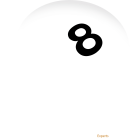 O8 Books reverse logo without background